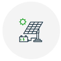 proyectos de generación con energía solar